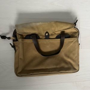 Genuine Filson Rugged Twill “Original Briefcase” Tan